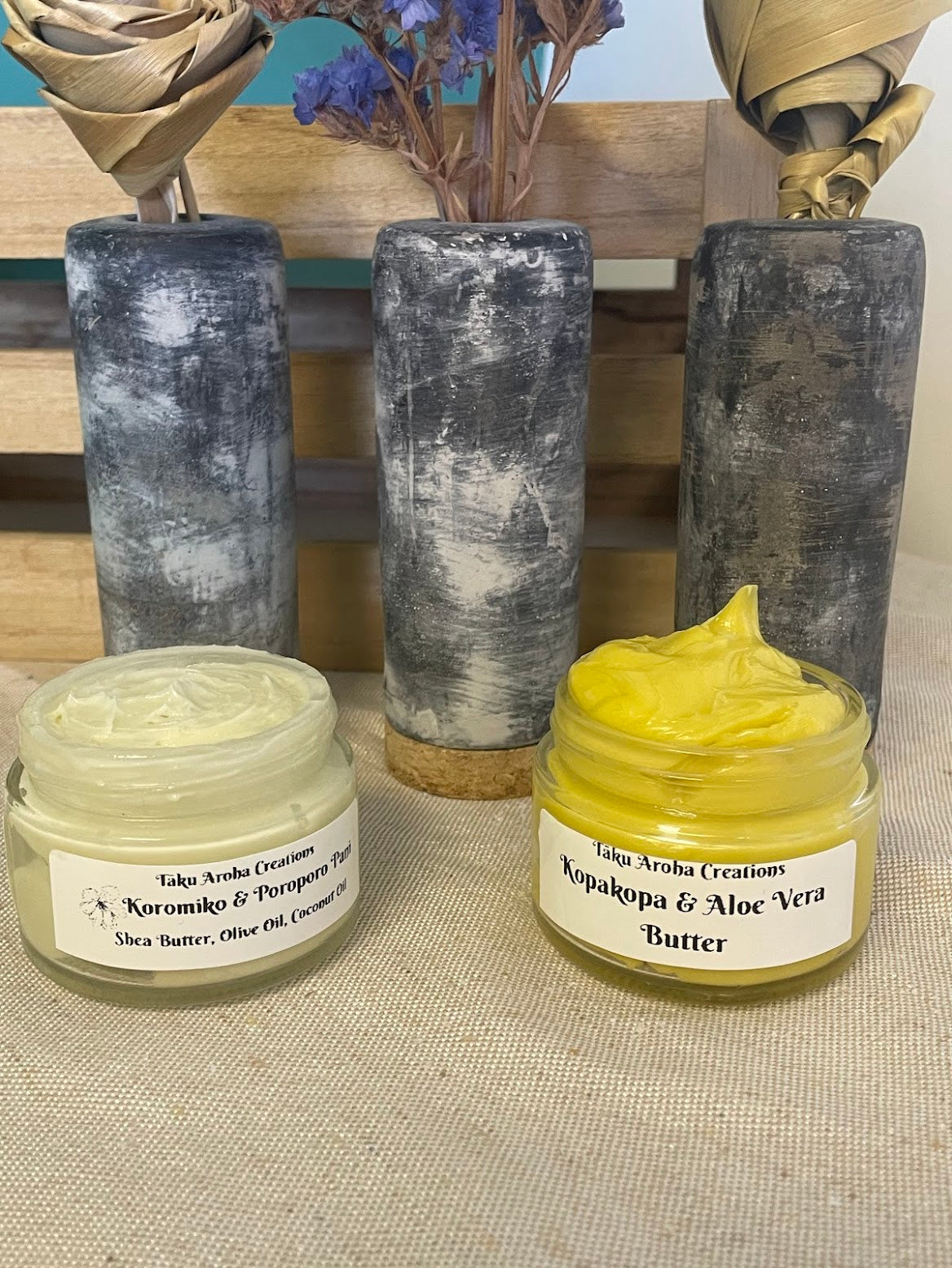 Kōpākōpā and Aloevera Butter 60ml (not in pic)